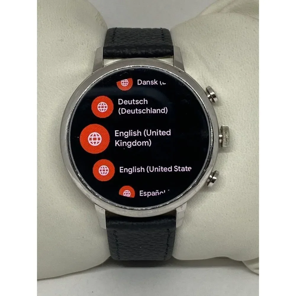 Fossil Gen 4 Authentic Digital Dial Smart Watch Custom Band FTW6014 DC77